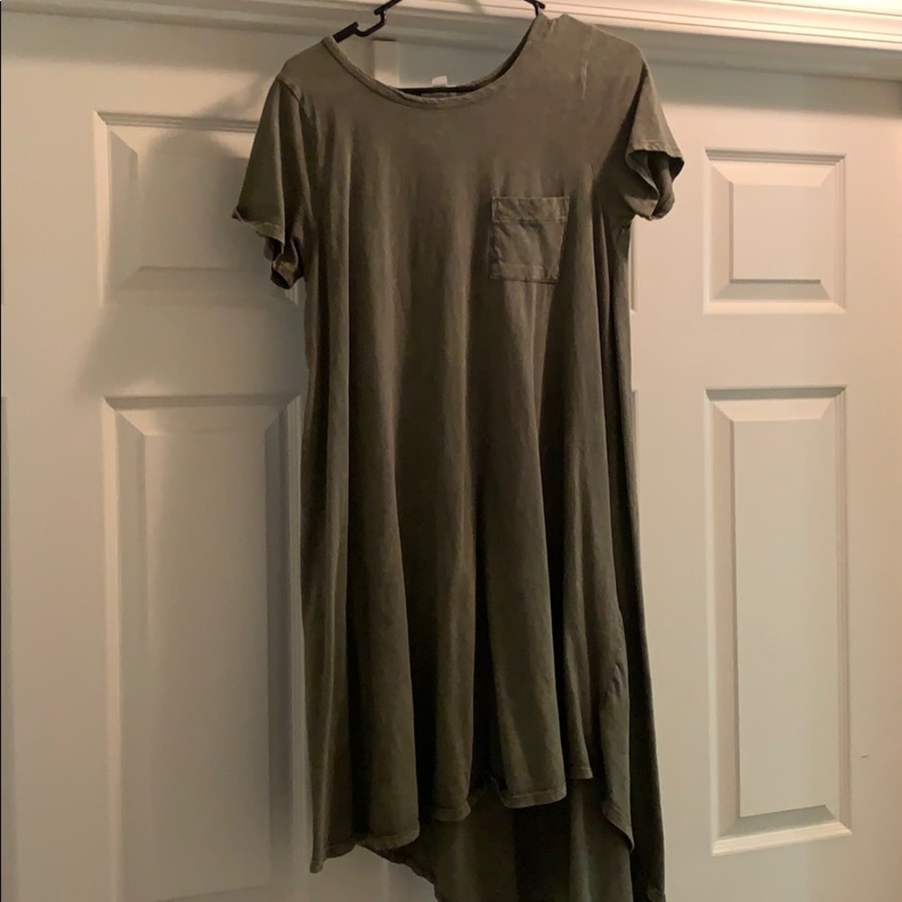 Unique acid-washed Lularoe Carly